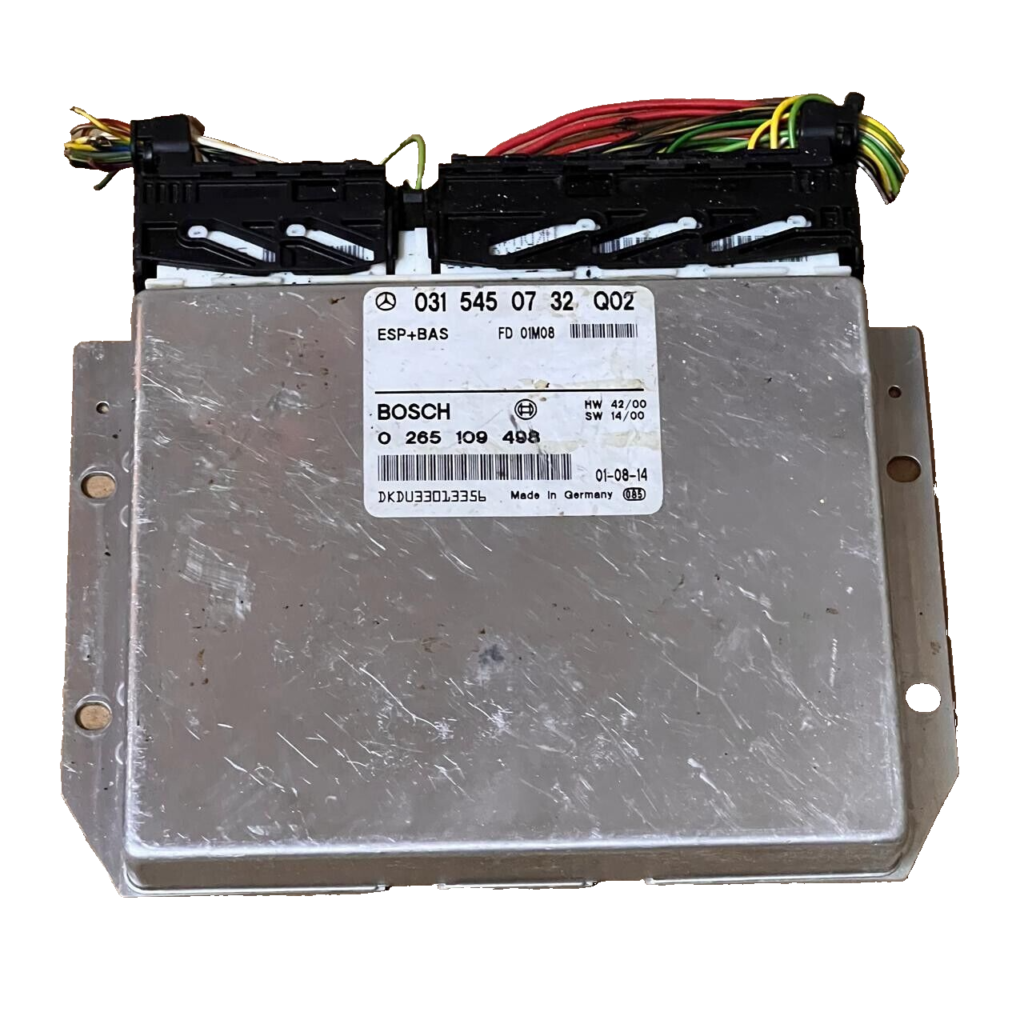 2001-2003 Mercedes CLK ECU ESP BAS 0315450732 Bosch 0265109498 OEM - OEM Mercedes-Benz Engine Control Unit
