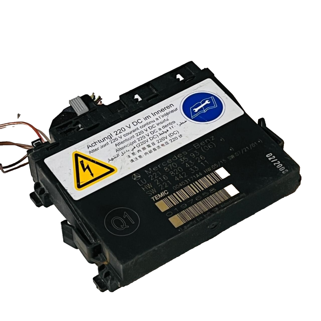 2007-10 Mercedes-Benz W221 Front Left or Right Seat Control Module - 2218703593 - OEM Mercedes-Benz Engine Control Unit