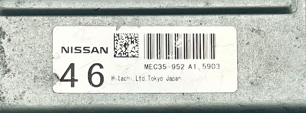 35952 engine control unit Infiniti M35 Y50 mec35-952 A1 5903 - OEM Nissan Engine Control Unit