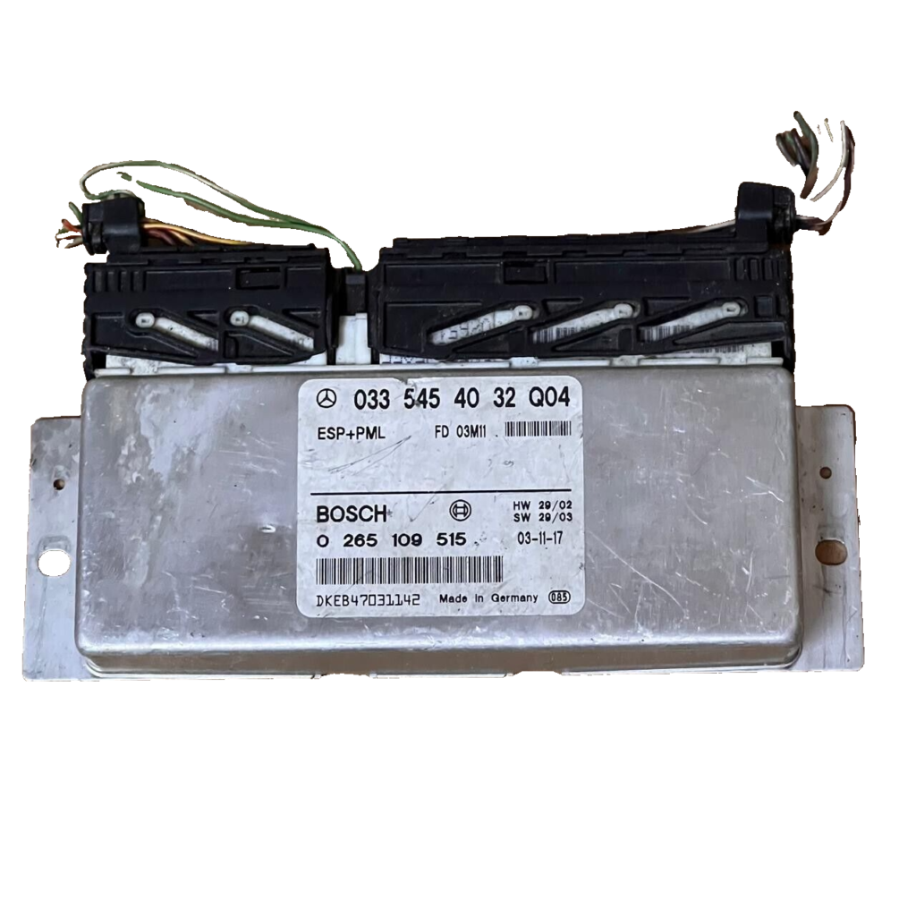 04-06 MERCEDES S-CLASS 550 ABS Module Control 0335454032Q02 - 0265109515 - OEM Mercedes-Benz Engine Control Unit