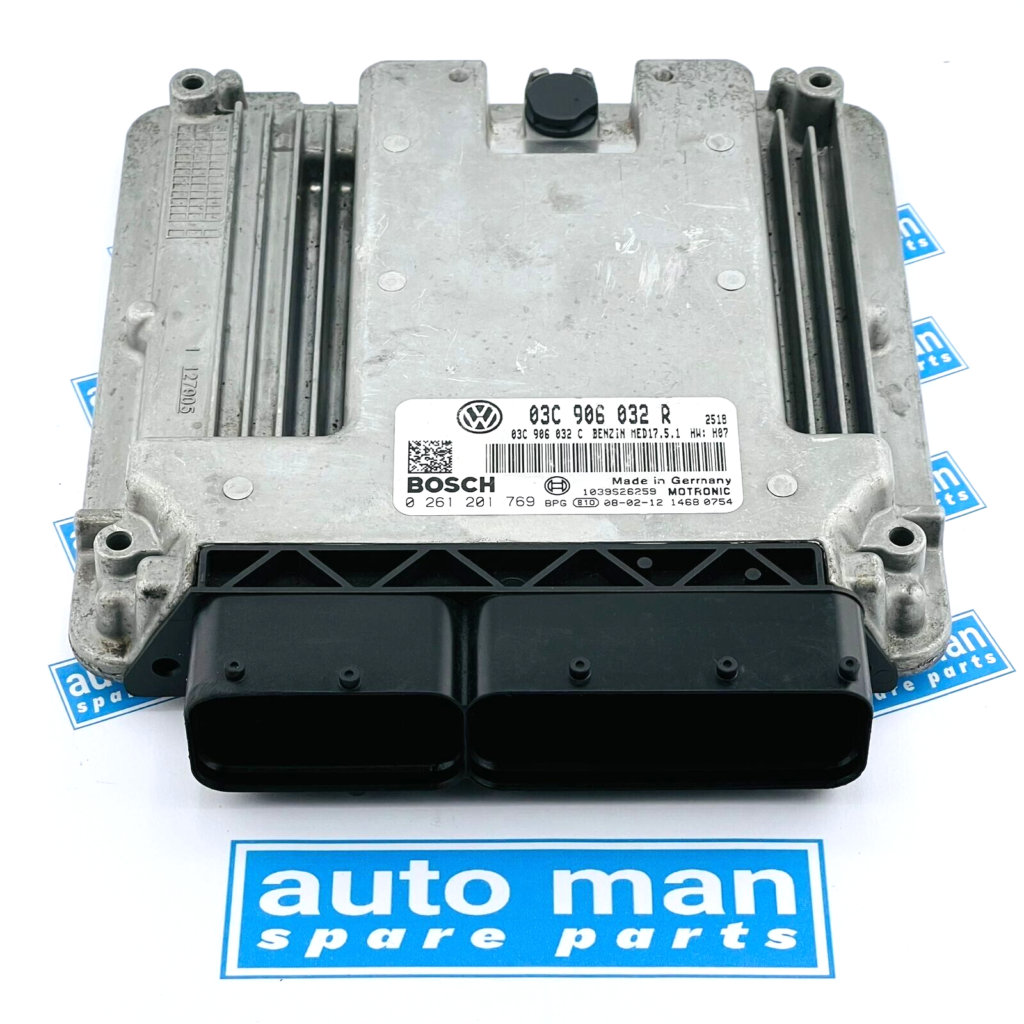 Control unit ECU for engine engine control unit Golf 5 V ECU VW 03C906032R 02612 - OEM Volkswagen Engine Control Unit