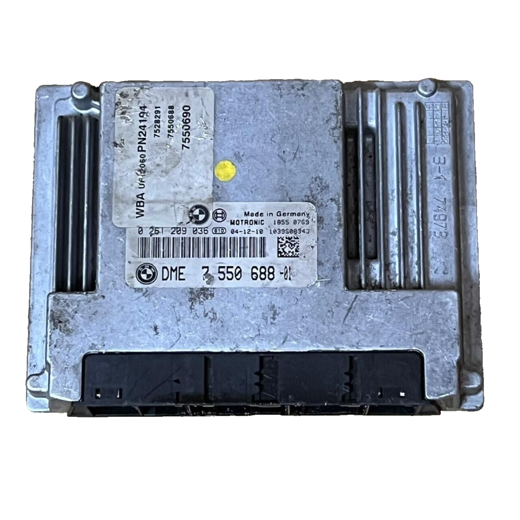 2006 BMW E81 E87 Engine Control Unit ECU - 0261209036 / 7550688-01 / 7550688 - OEM BMW Engine Control Unit
