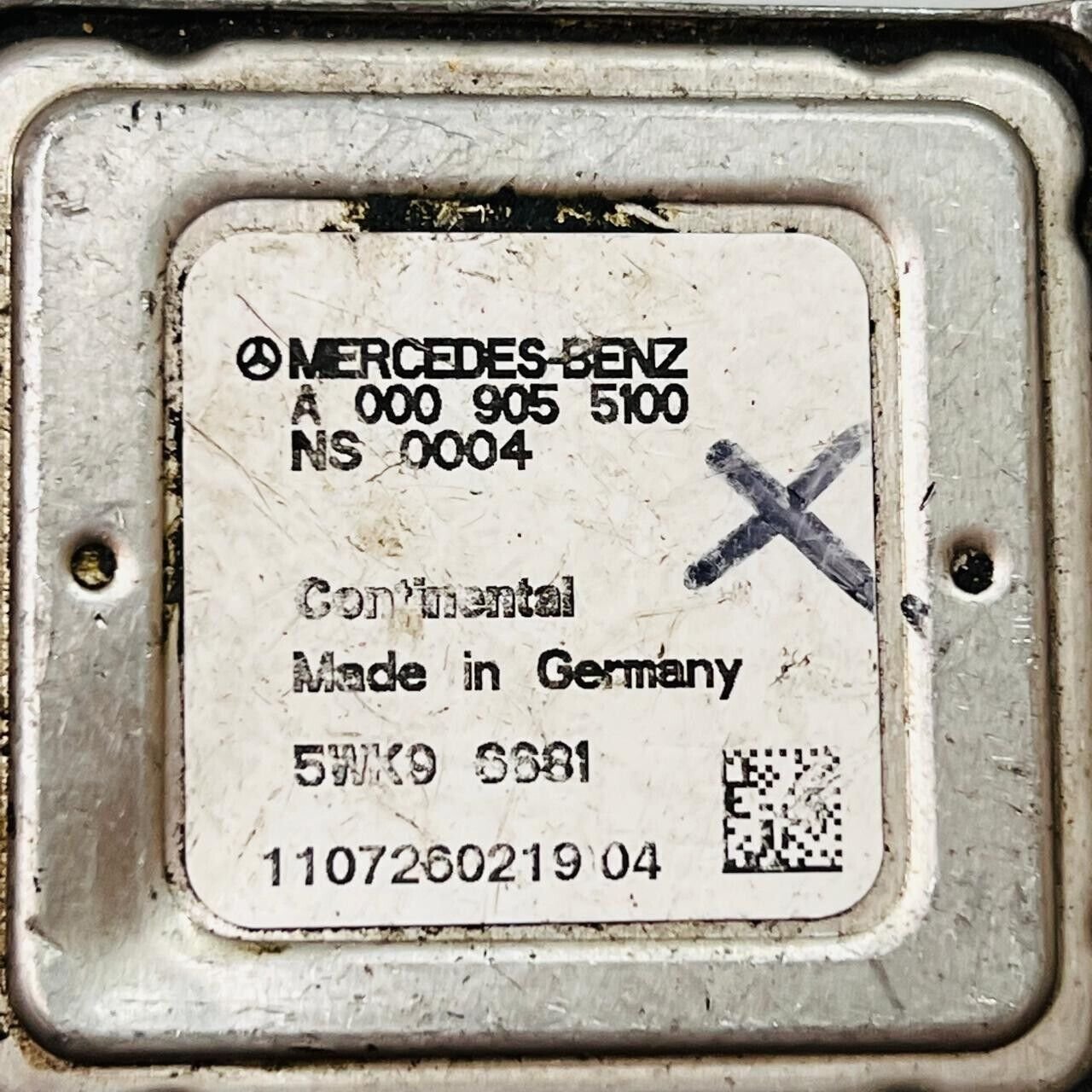NTK Nox senor repair set 8 wires for MERCEDES C-CLASS A0009055100 - OEM Mercedes-Benz NOx Sensor Control Module