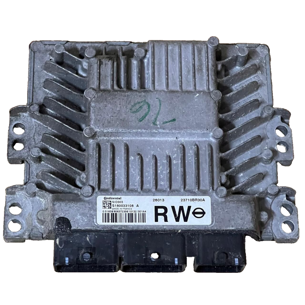 S180033108A Nissan Qashqai Engine Control Unit 23710BR30A ECU 26013 - OEM Nissan Engine Control Unit