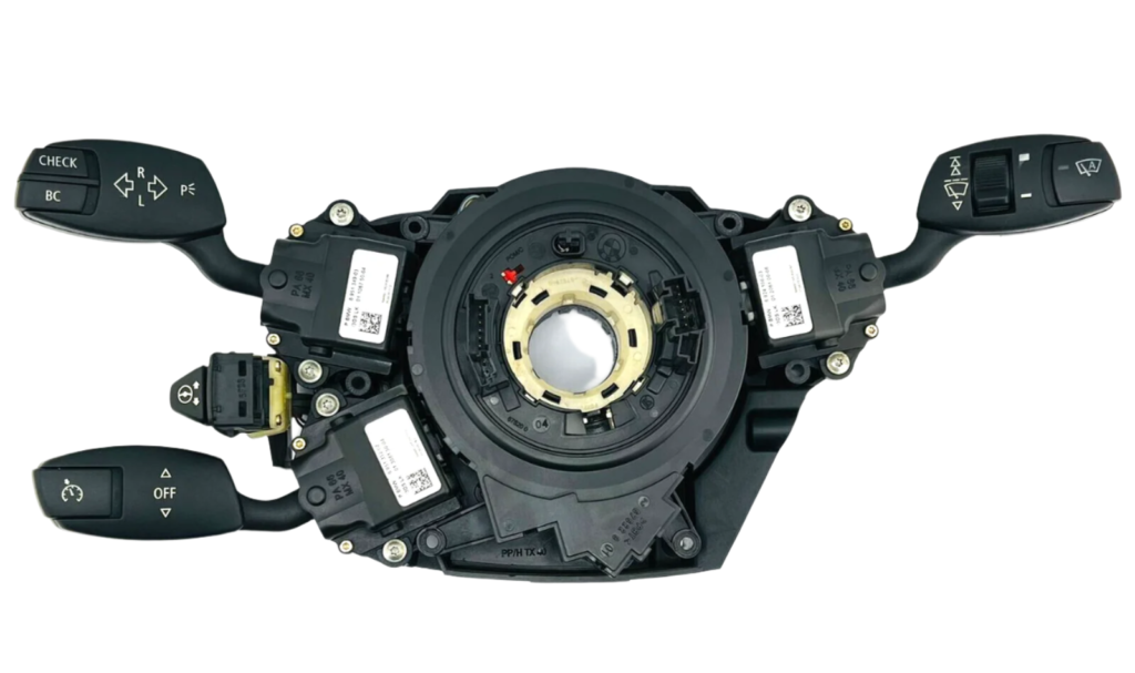 9115165 6976394 BMW E63 E64 6 Series WIPER STEERING COLUMN Slip Ring Clock spring - OEM BMW Steering Control Unit