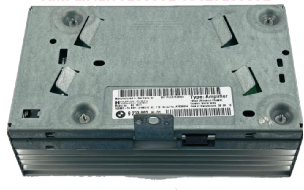 BMW F10 F11 HARMAN BECKER AMPLIFIER 9233592 65129233592 - OEM BMW Audio Amplifier