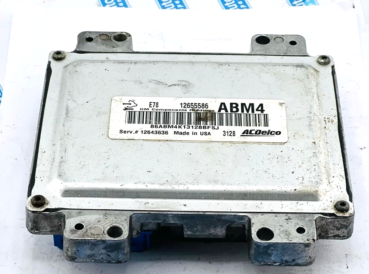 2013-2016 Chevy Cruze ECM ECU Control Module Computer 12655586 ABM4 12643636 - OEM Chevrolet Engine Control Unit