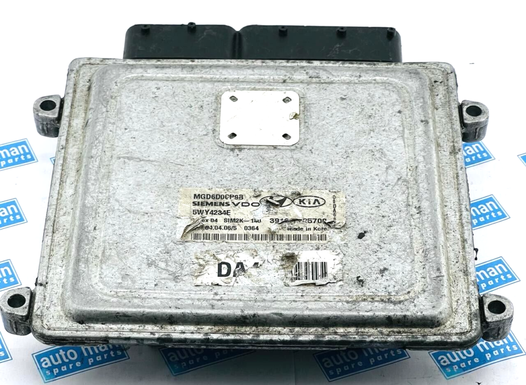 3910125700 Used ECU MGD6D0CP9B for Kia Lotze 2005~2008 5WY4234E - OEM Kia Engine Control Unit