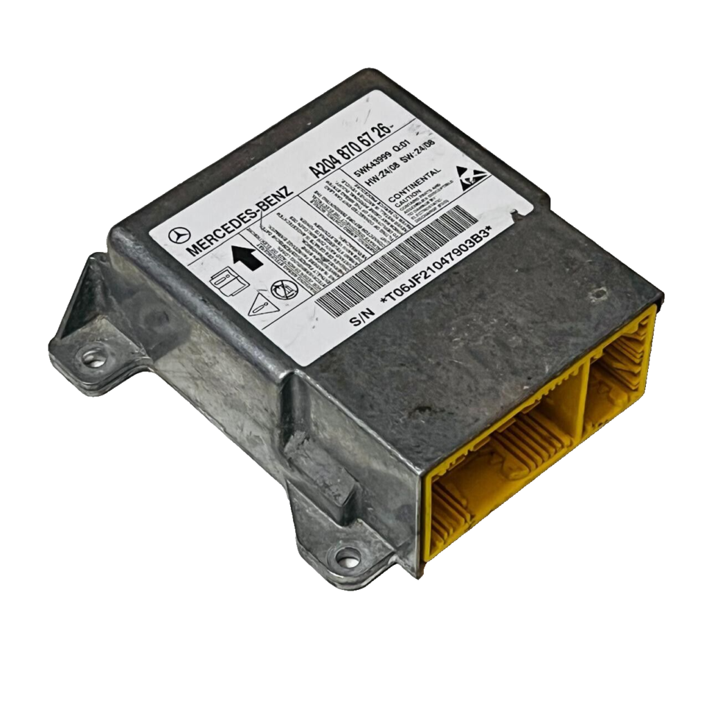2008 Mercedes-Benz C63 AMG W204 Airbug Control Module - A2048706726 / 5WK43999 - OEM Mercedes-Benz Control Module