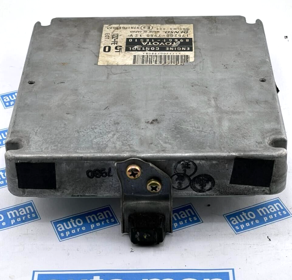 89661-1E510 Toyota Corolla 2001-2007 ecm ecu computer 1752007980 896611E510 - OEM Toyota Engine Control Unit