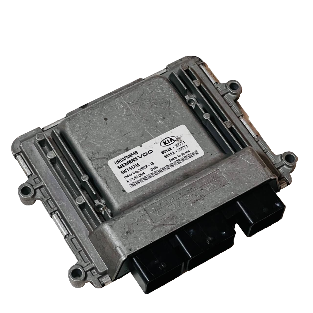 KIA Carens Engine Control Unit ECU - 5WY5373A / 39142-25771 / 39112-25771 - OEM Kia Engine Control Unit