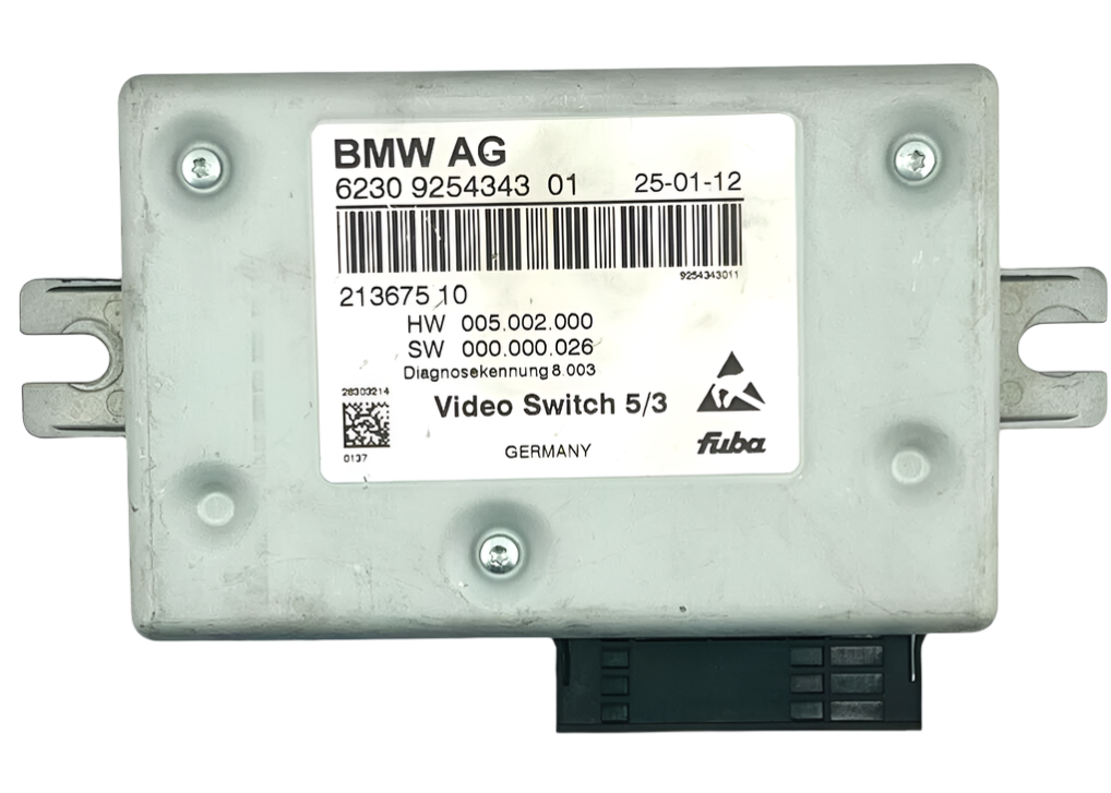BMW 5 F10 F11 Video control module 9254343 6230925434301 925434301 - OEM BMW Engine Control Unit
