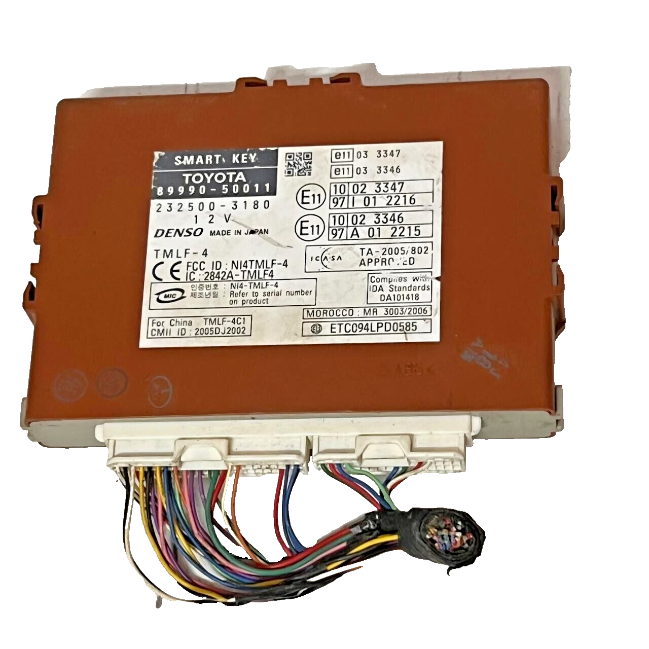 2007 2012 LEXUS LS460 USF40 RHD RIGHT SMART KEY CONTROL ECU COMPUTER JDM OEM - OEM Lexus Keyless Entry Control Module