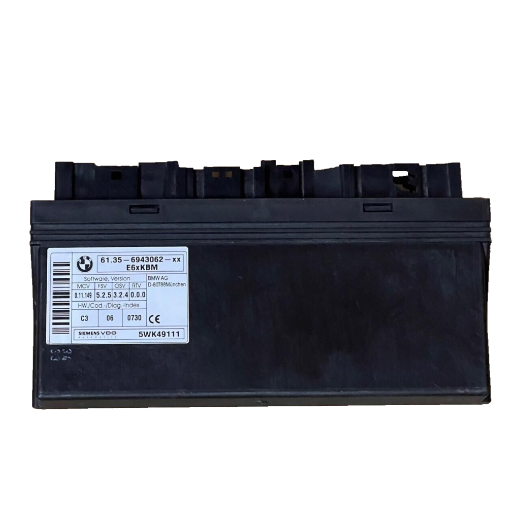 BMW 5 6 series E60 E63 E64 Gateway Body Control Unit BCM - 6943062 / 5WK49111 - OEM BMW Engine Control Unit