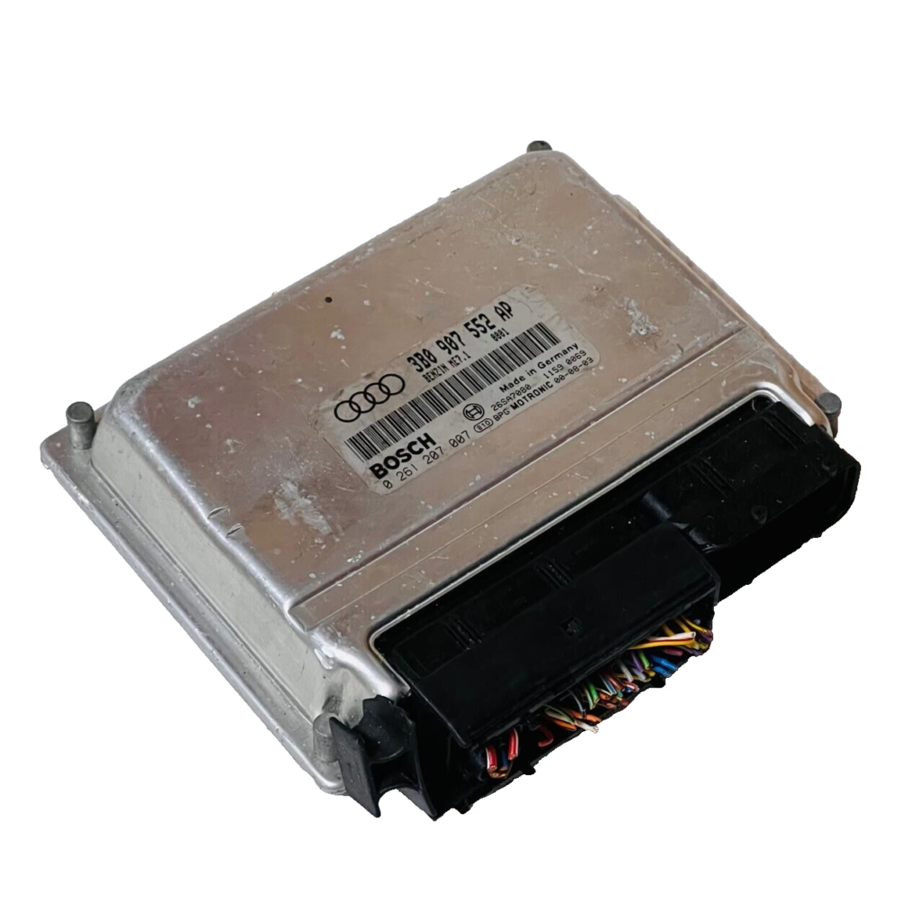 Audi A6 S6 C5 4B 2002 Engine Control Unit / Module 3B0907552AP 0261207007 - OEM Audi Engine Control Unit