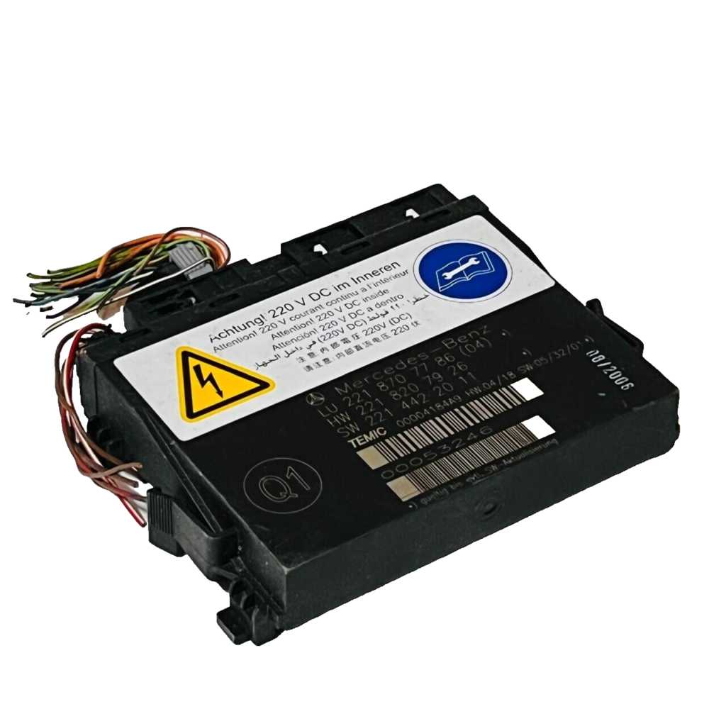 2007-10 Mercedes W221 CL550 Front Left or Right Seat Control Module - 2218707786 - OEM Mercedes-Benz Engine Control Unit