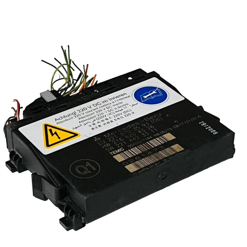 2007-10 Mercedes W221 S600 Front Left or Right Seat Control Module - 2218703593 - OEM Mercedes-Benz Engine Control Unit