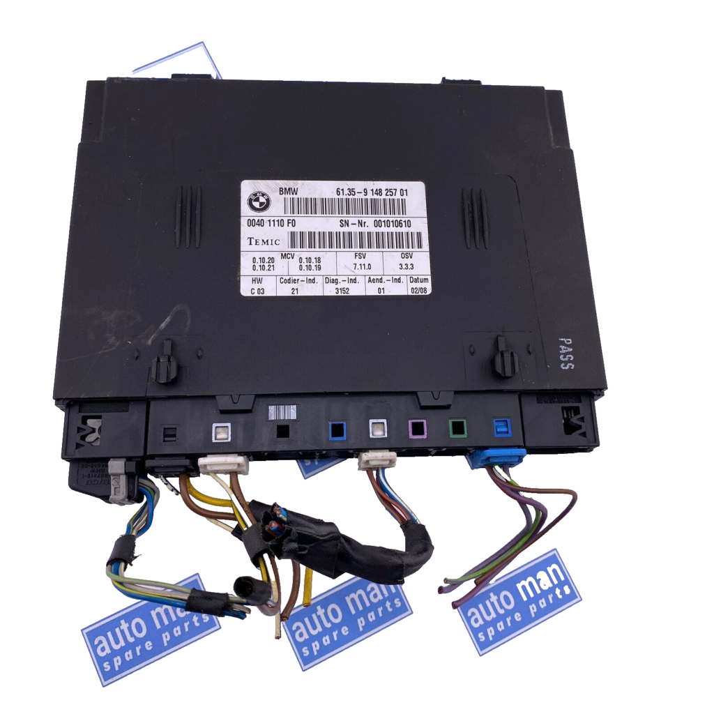 BMW 5 Series E60 E61 Seat Control Unit Module ECU 9148257 - OEM BMW Engine Control Unit