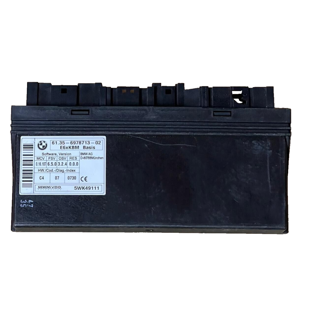 2004-2007 BMW E60 530i 525i 535i BODY CONTROL MODULE BCM - 5WK49111 / 6978713-02 - OEM BMW Engine Control Unit