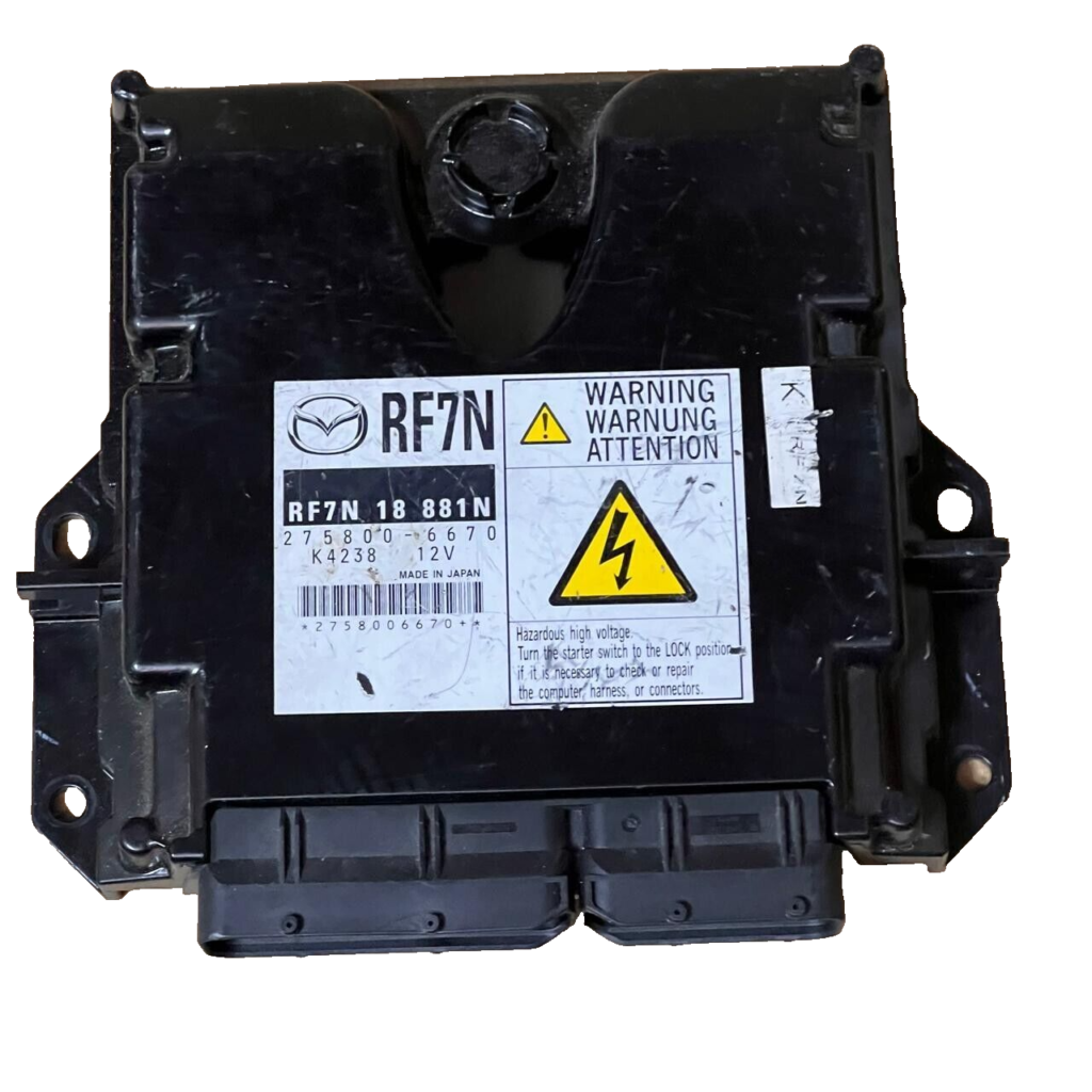 MAZDA 5 BERL. CR 2.0 Engine Control Unit ECU - 275800-6670 / RF7N18881N - OEM Mazda Engine Control Unit