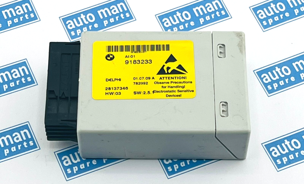 BMW 5 Series E60 E61 Center Console Switch Body Control Module Unit 9183233 - OEM BMW Body Control Module
