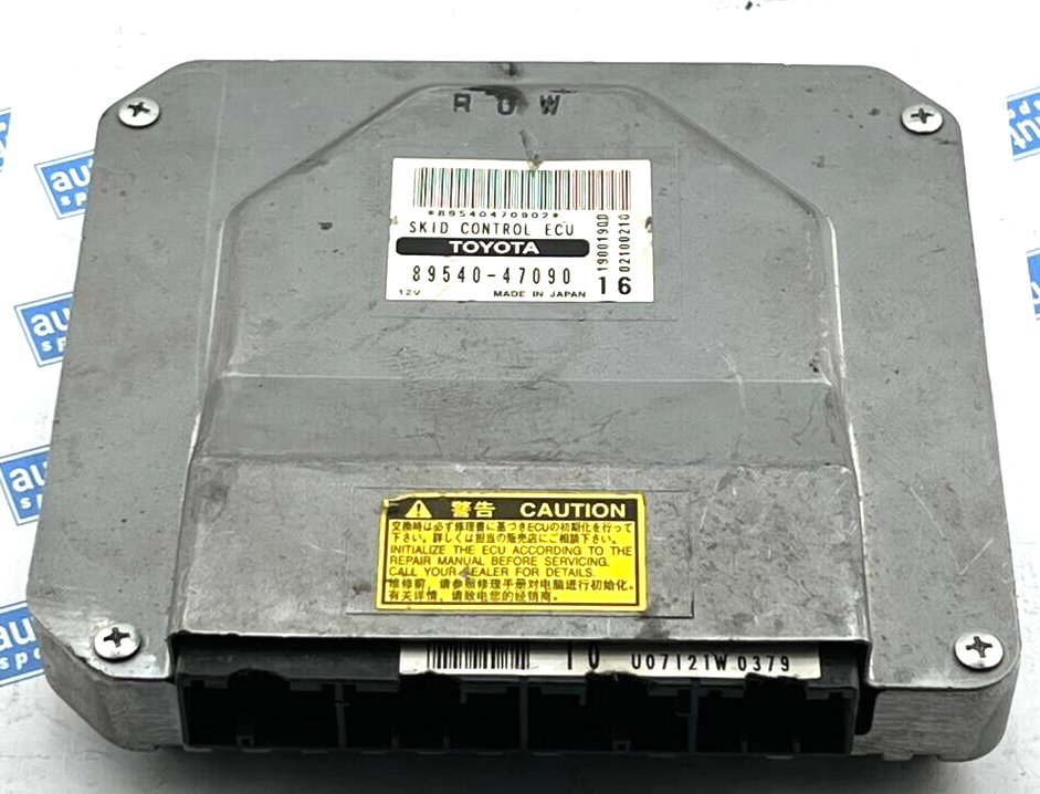 89540-47090 Toyota Prius W2 1.5 H 2007 RHD Skid Control ECU Module 02100210 - OEM Toyota Engine Control Unit