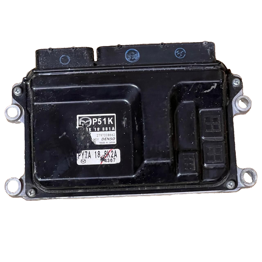 2797008662 Mazda 3 II Engine Control Unit module ECU P51K 18881A OEM - OEM Mazda Engine Control Unit