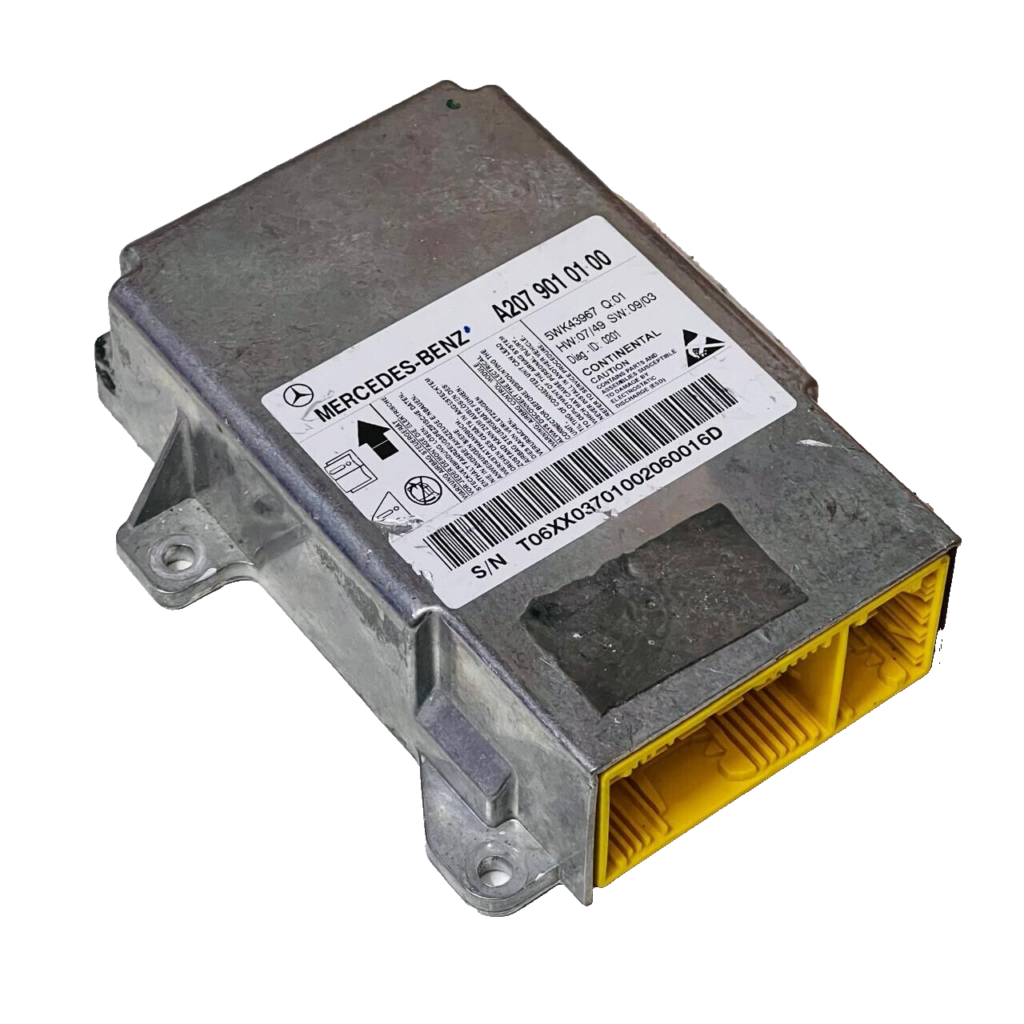 2010-2013 Mercedes-Benz E-CLASS Airbug Control Module - A2079010100 / 5WK43967 - OEM Mercedes-Benz Control Module