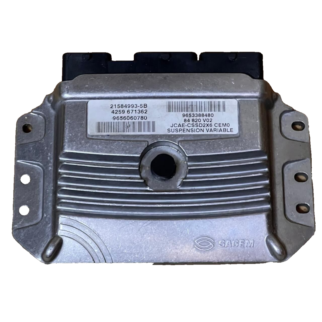 PEUGEOT 407 HYDRAULIC SUSPENSION CONTROL UNIT - JCAE-CSSD2X6 / 21584993-5B - OEM Puegeot Suspension Control Module