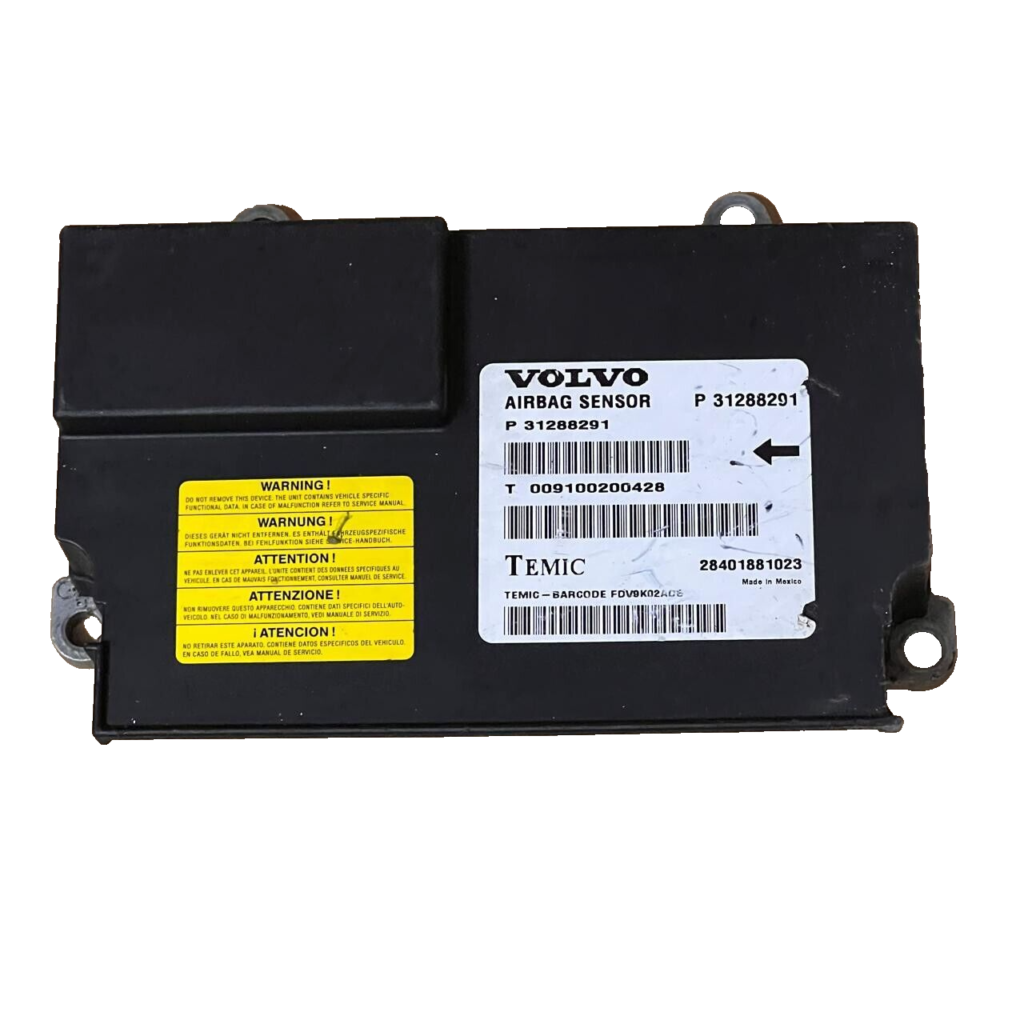 2010-2013 Volvo S80 SRS Airbug Control Unit - P31288291 / T009100200428 - OEM Volvo Engine Control Unit
