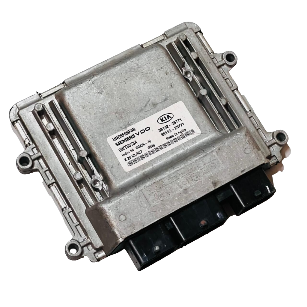 KIA Carens Engine Control Unit ECU - 5WY5373A / 39142-25771 / 39112-25771 - OEM Kia Engine Control Unit