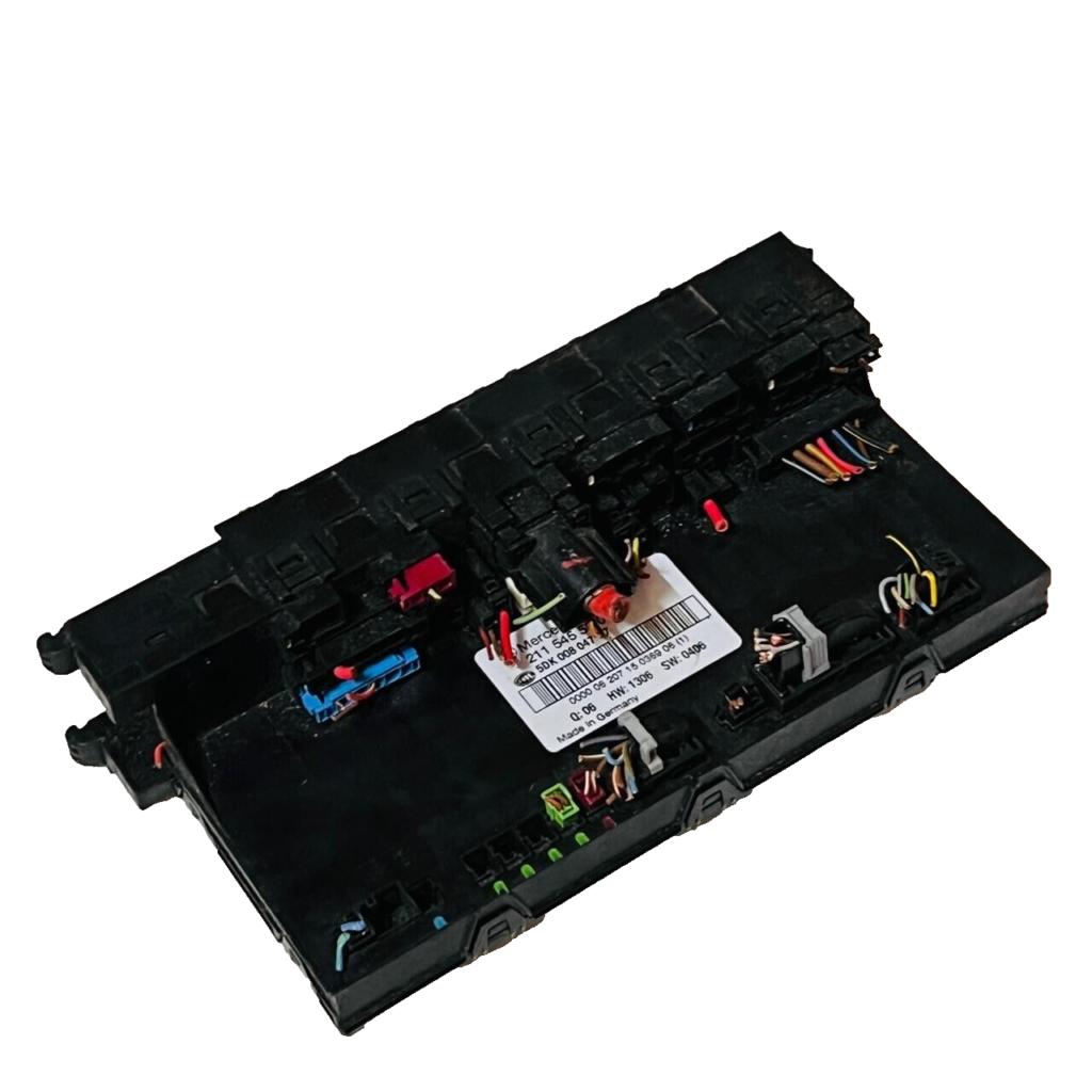 2115455301 Mercedes Benz E350 W221 W219 Rear Fuse Relay Box 5DK008047-27 - OEM Mercedes-Benz Fuse and Relay Box