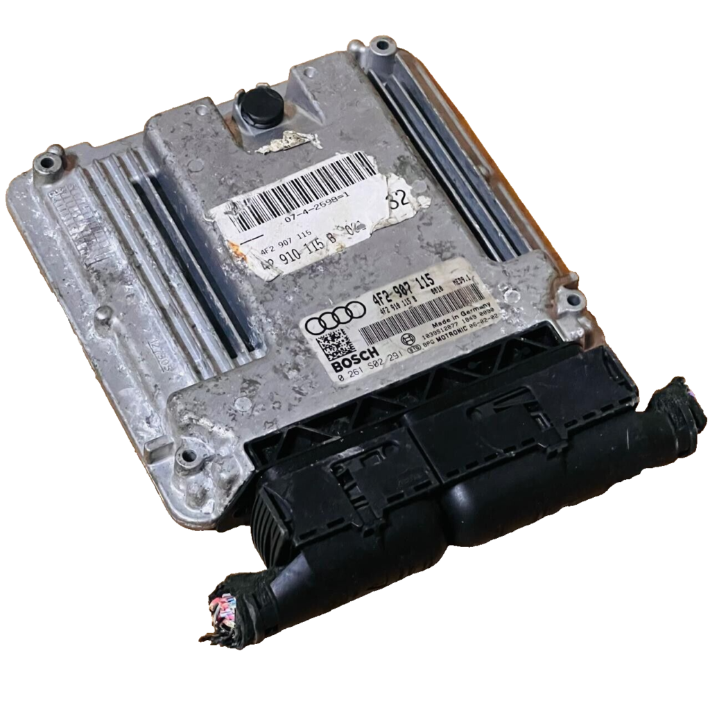 Audi A6 C6 Engine Control Unit ECU - 4F2907115 / 0261S02291 - OEM Audi Engine Control Unit