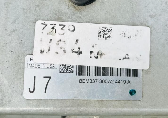 2013-17 Nissan NV200 2.0 ECU Engine Computer BEM337300A2 - OEM Nissan Engine Control Unit