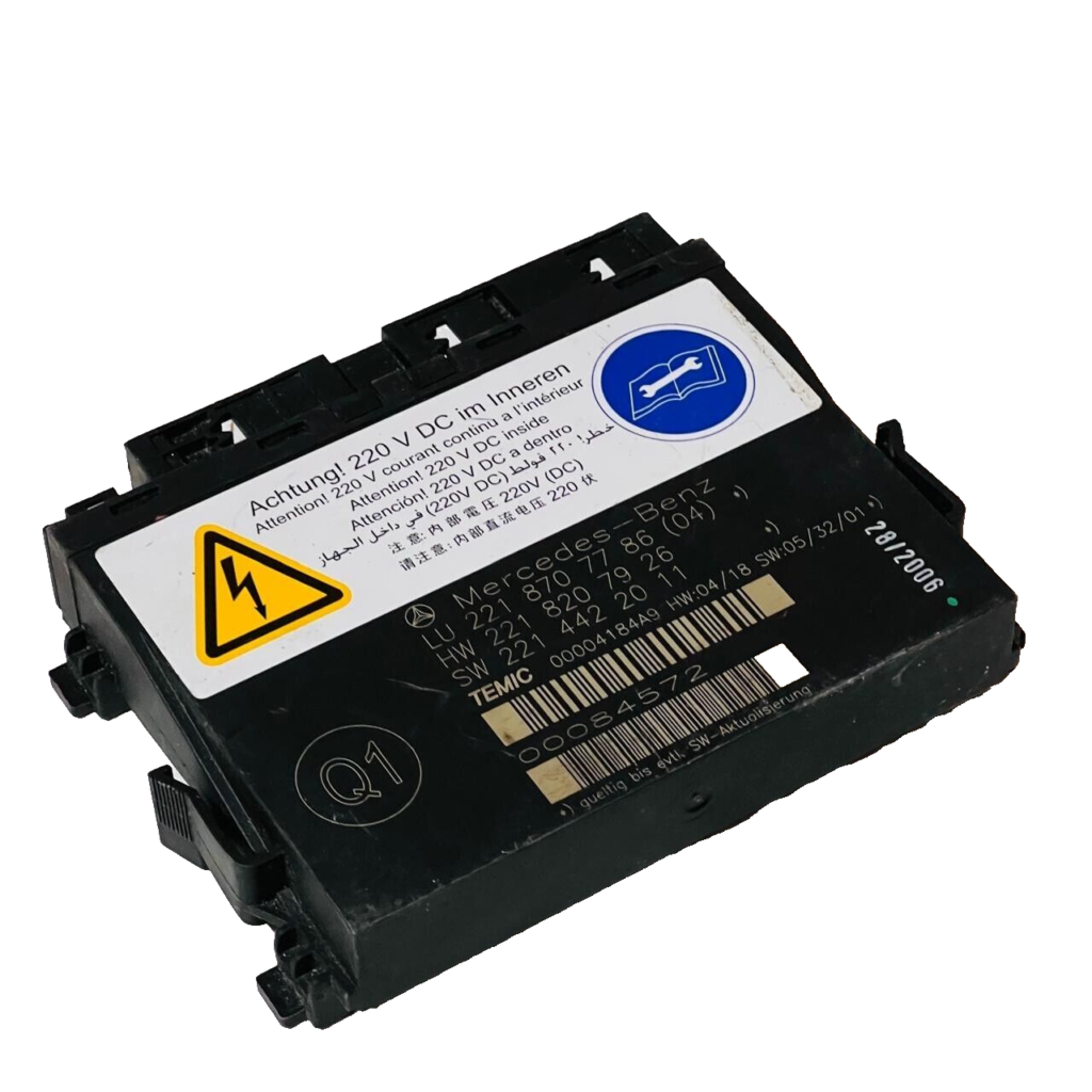 2007-10 Mercedes-Benz CL550 Front Left or Right Seat Control Module - 2218707786 - OEM Mercedes-Benz Engine Control Unit