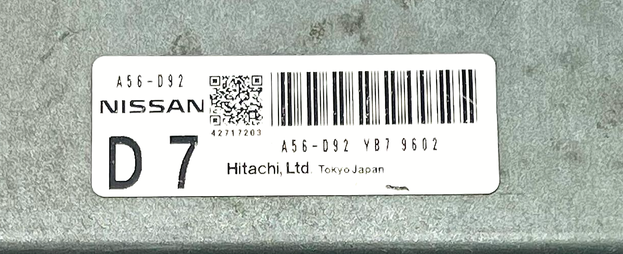 NISSAN ENGINE CONTROL UNIT ECU A56-D92 9602 - OEM Nissan Engine Control Unit