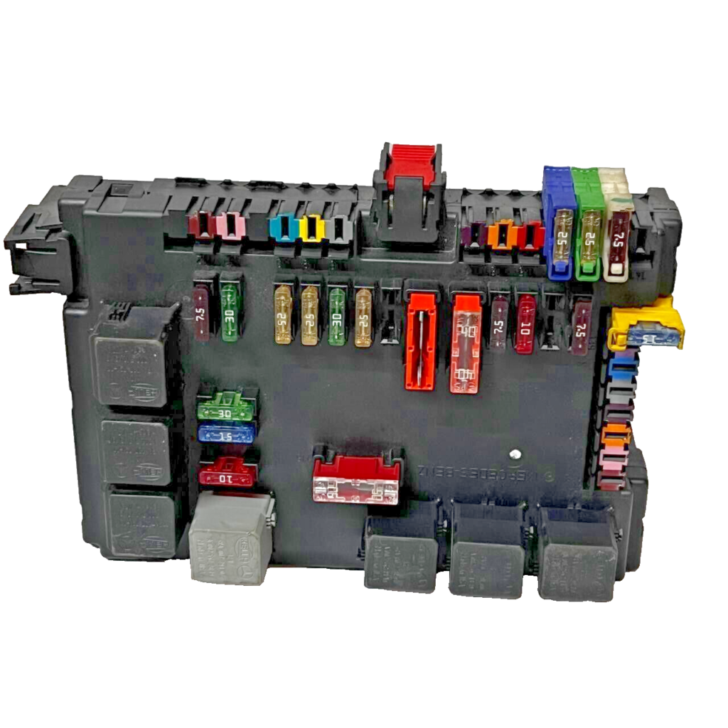 07-09 Mercedes W221 S600 CL550 S550 Rear Trunk Fuse Box Module A2215403862 OEM – OEM Mercedes-Benz Fuse and Relay Box