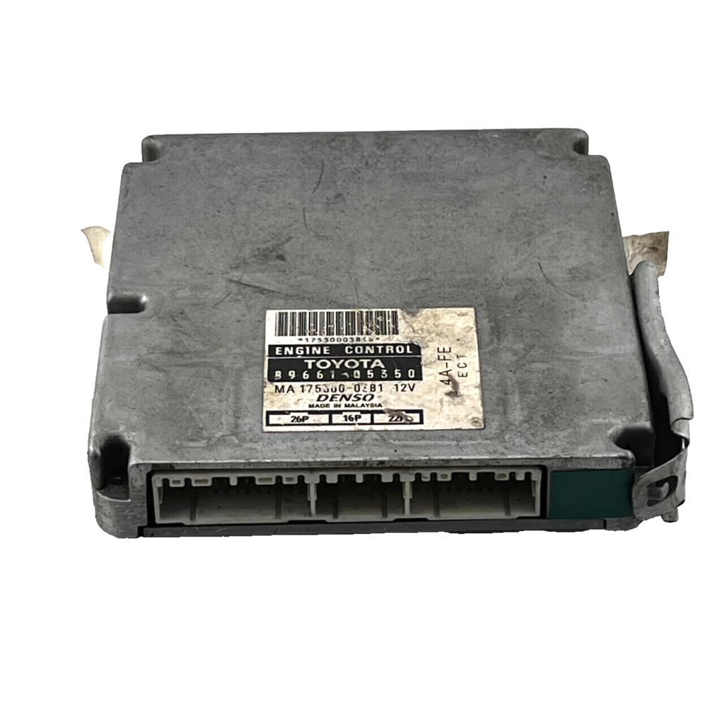 Toyota Corona Control Unit 8966105350 AT190 4A-FE 89661-05350 - OEM Toyota Engine Control Unit