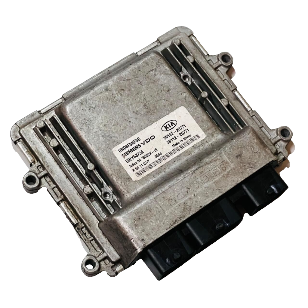 KIA Carens Engine Control Unit ECU - 5WY5373A / 39142-25771 / 39112-25771 - OEM Kia Engine Control Unit