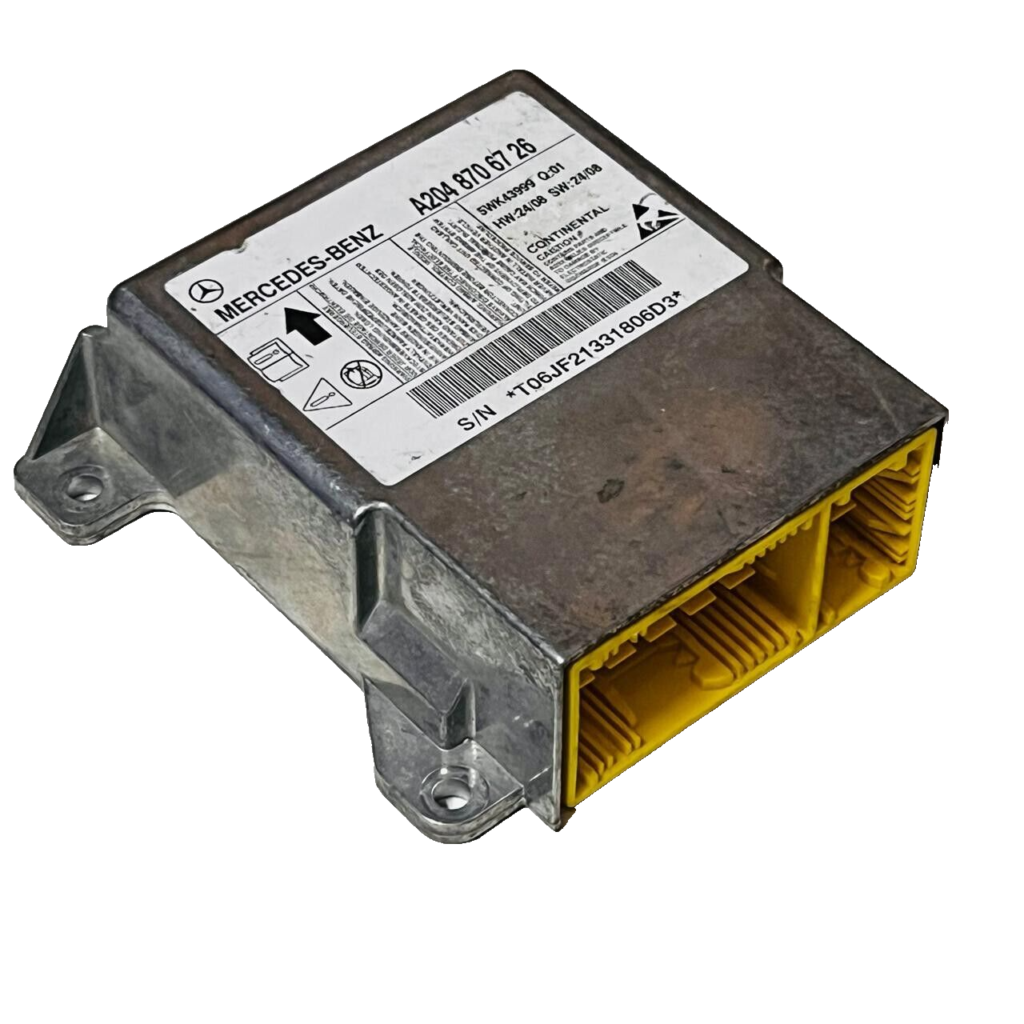 2008 Mercedes-Benz C63 AMG W204 Airbug Control Module - A2048706726 / 5WK43999 - OEM Mercedes-Benz Control Module