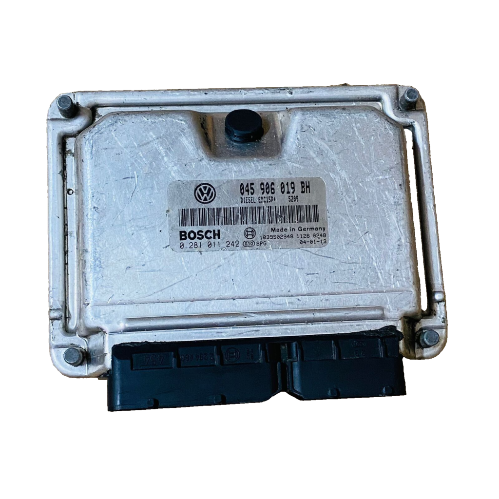 Volkswagen Polo Skoda Fabia Engine Control Unit ECU - 045906019BH / 0281011242 - OEM Volkswagen Engine Control Unit
