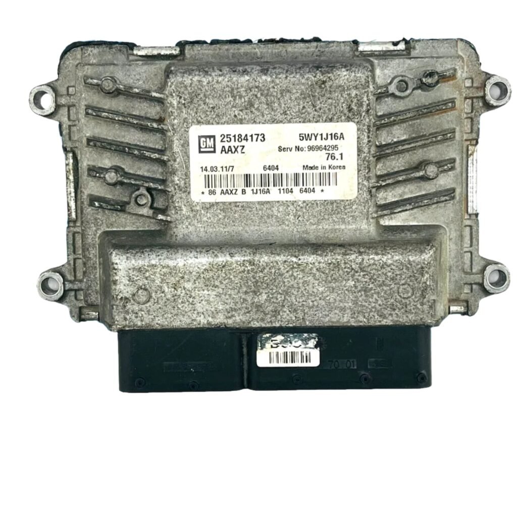 2009-2011 Holden Cruze Chevrolet ECU ECM PCM Engine Computer 25184173 5WY1J16A - OEM Chevrolet Engine Control Unit