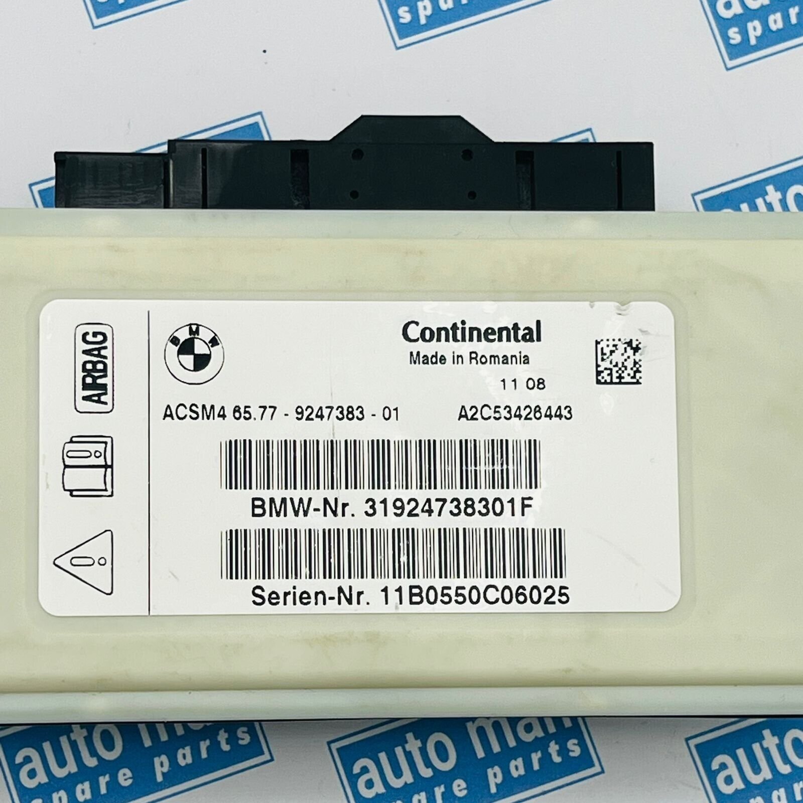 BMW X3 F25 Airbag control unit 9247383 A2C53426443 31924738301F - OEM BMW Engine Control Unit
