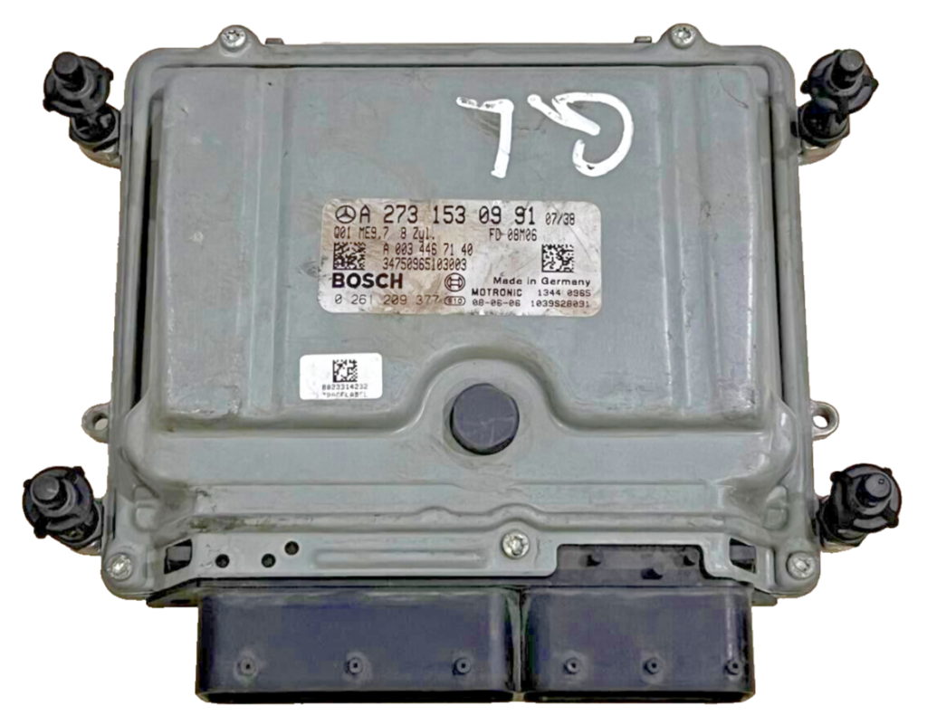 2007-2012 Mercedes GL450 GL550 ML550 ECU Engine Control 0261209377 / A2731530991 - OEM Mercedes-Benz Engine Control Unit