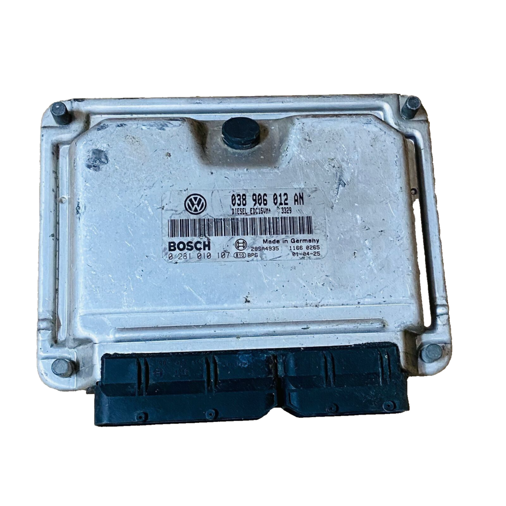 Audi Vw Skoda Engine Control Unit ECU - 038906012AN / 0281010107 - OEM Volkswagen Engine Control Unit