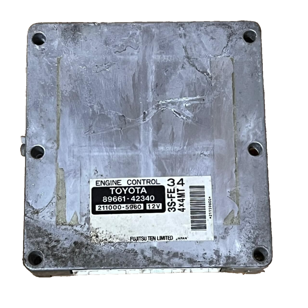Electronic Control Unit ECU For Toyota Rav 4 SXA10C 8966142340 / 211000-5960 - OEM Toyota Engine Control Unit