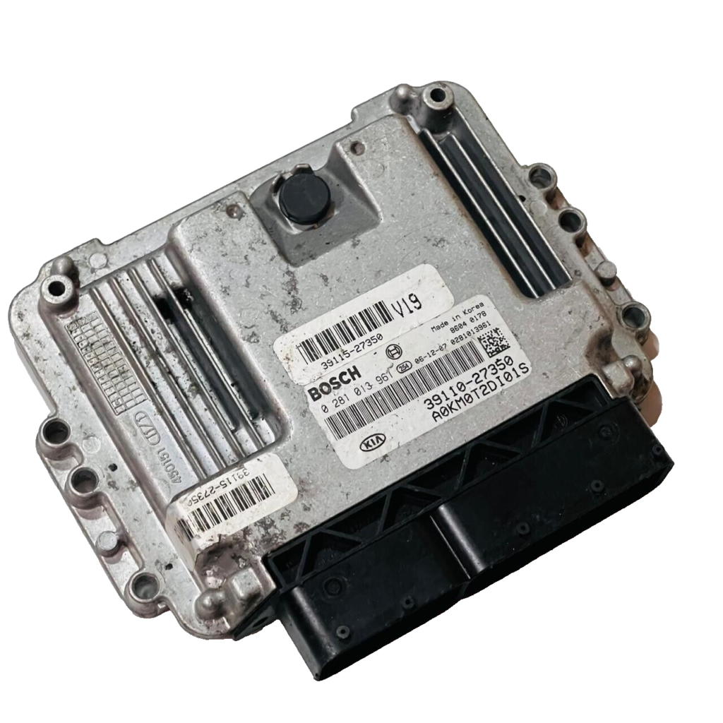 KIA Sportage Engine Control Unit - 0281013961 / 39115-27350 / A0KM0T2DI01S - OEM Kia Engine Control Unit