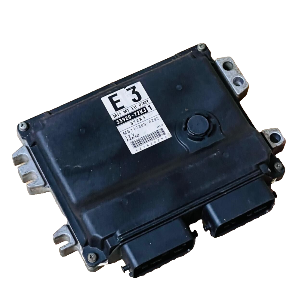 2008 Suzuki Swift Engine Control Unit ECU - 33920-72K3 / MB112300-8282 - OEM Suzuki Engine Control Unit
