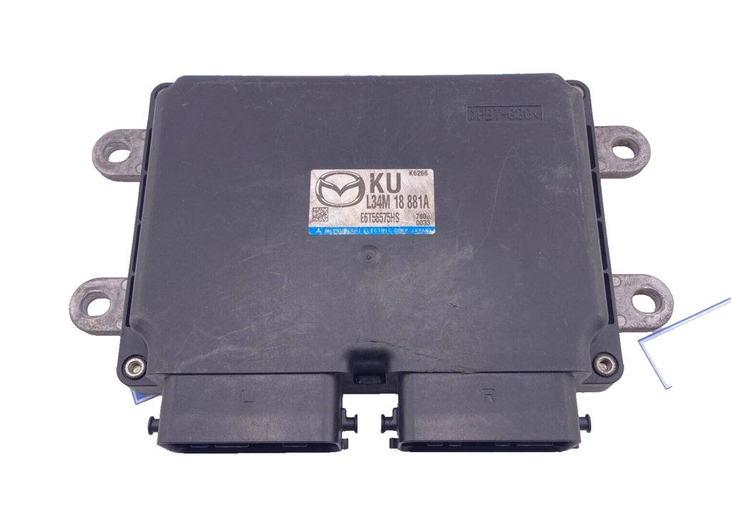 Mazda 3 ECU L34M18881A Engine control unit e6t56575hs k6266 - OEM Mazda Engine Control Unit