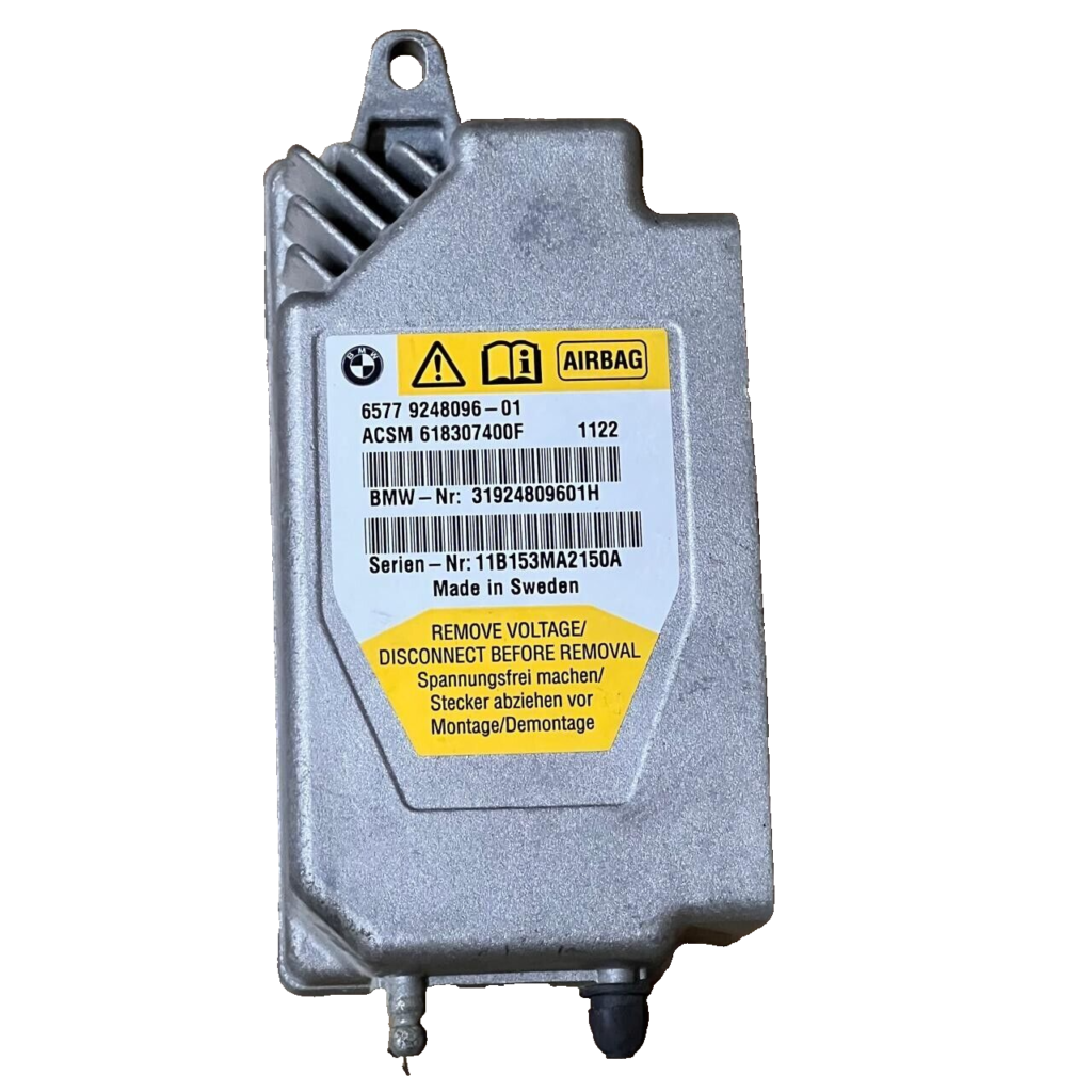 BMW 5 Series F10 F11 Airbug Control Unit -9248096-01 / 618307400F / 31924809601H - OEM BMW Engine Control Unit